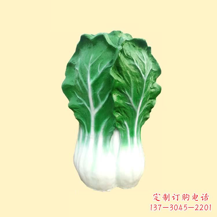 云南白菜卡通雕塑