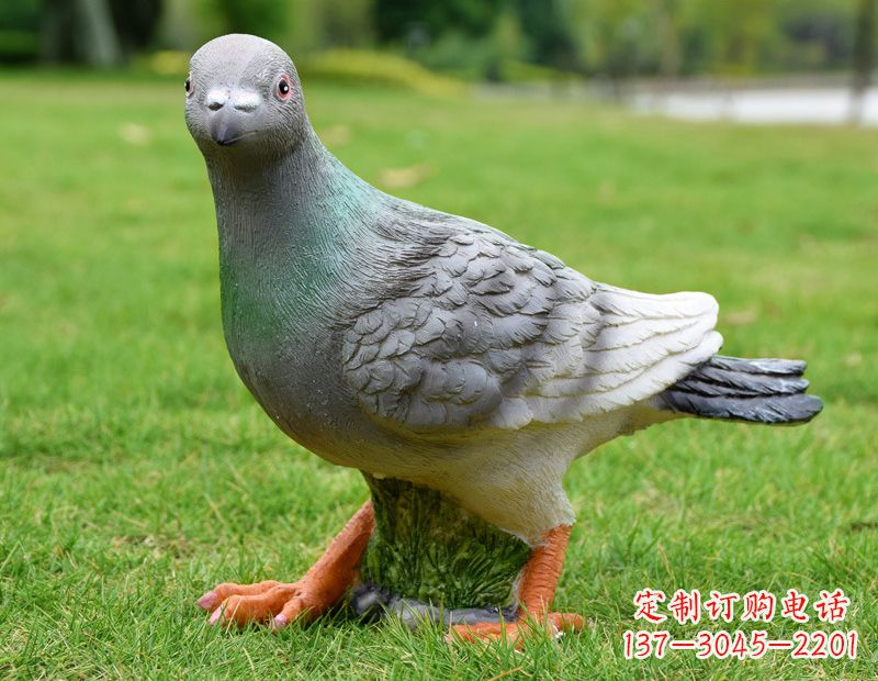 云南北戴河鸽子雕塑