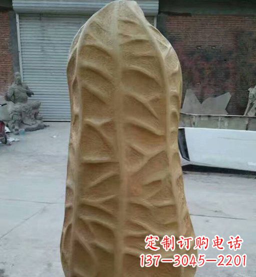 云南玻璃钢仿真花生雕塑