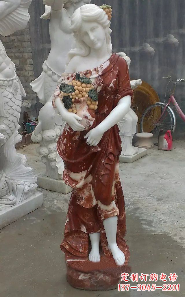 云南玻璃钢之美——女性雕塑