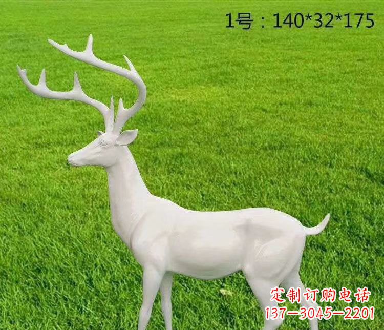 云南玻璃钢小鹿 动物雕塑
