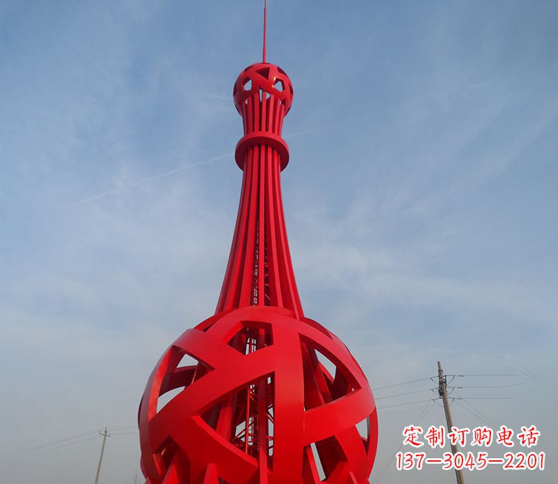 云南不锈钢避雷针雕塑艺术的守护者