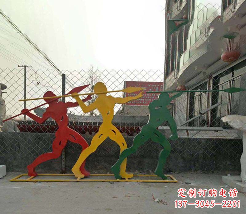 云南不锈钢标枪雕塑一种新兴的艺术形式
