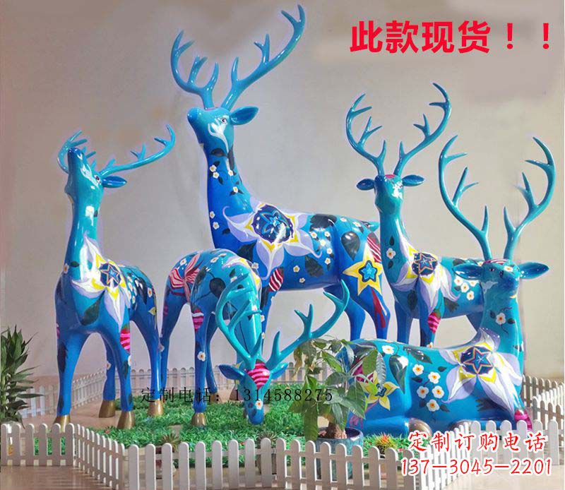云南不锈钢彩绘动物雕塑——让公园更加美丽