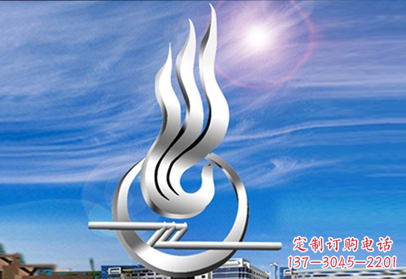 云南精美不锈钢凤凰雕塑