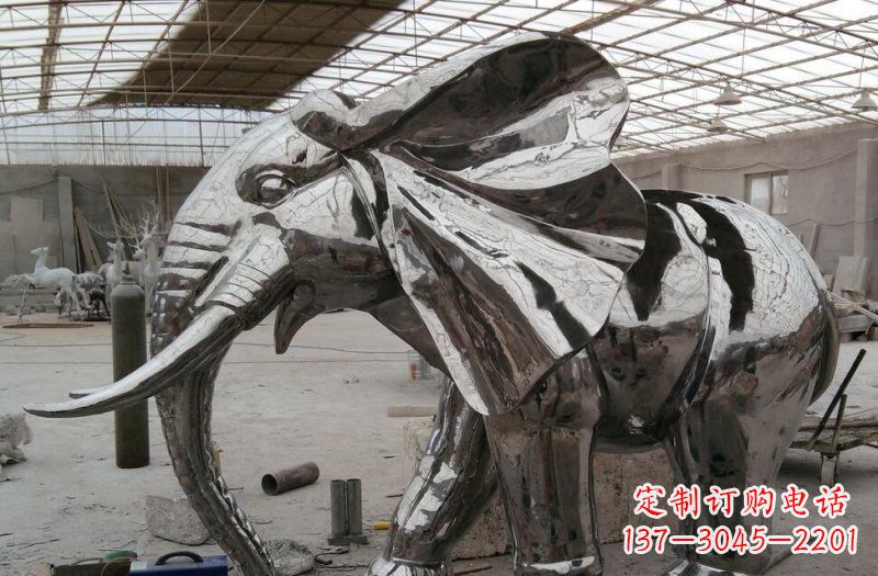 云南不锈钢大象传承与美的结合