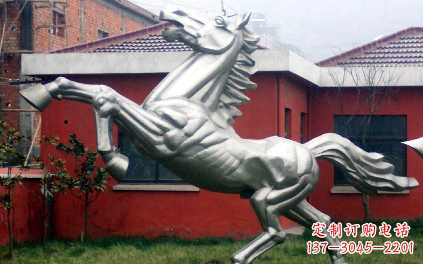 云南不锈钢奔马雕塑令人叹为观止的艺术杰作