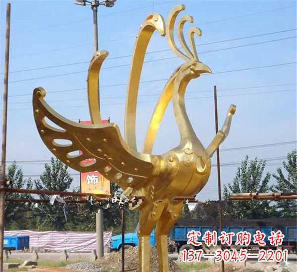 云南不锈钢凤凰雕塑的魅力