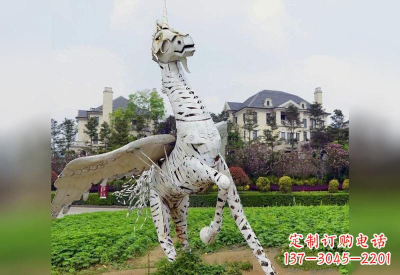 云南不锈钢独角兽雕塑