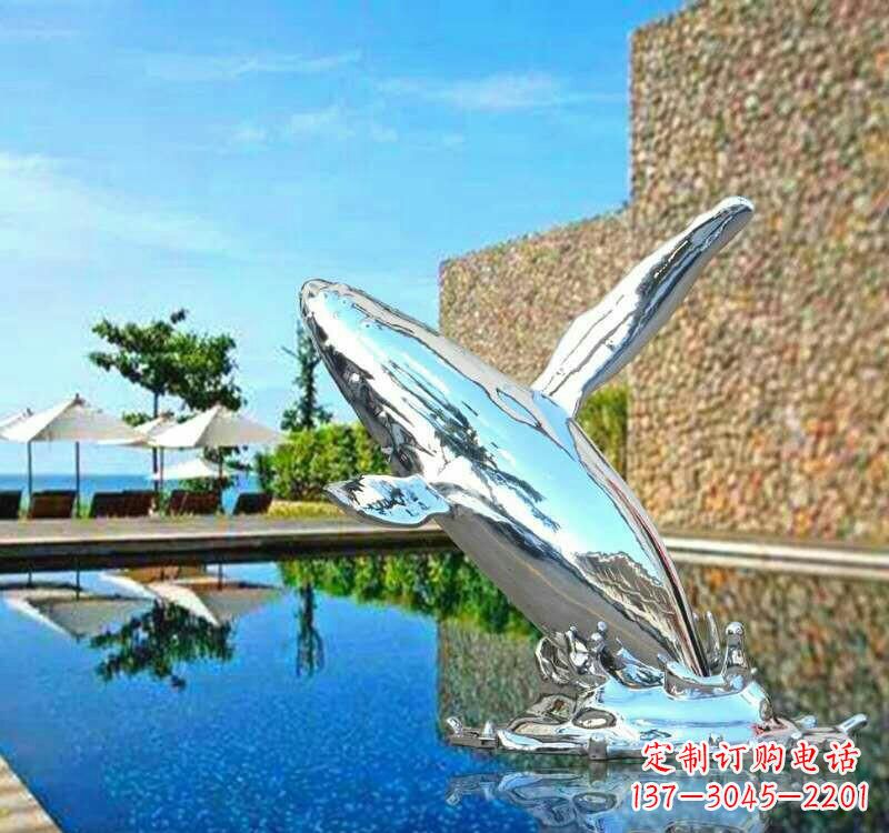 云南不锈钢鲸鱼雕塑艺术之美