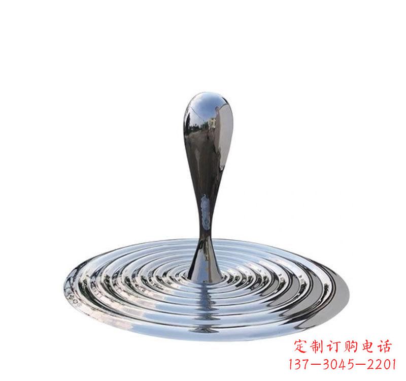 云南不锈钢景区水滴雕塑精美绝伦