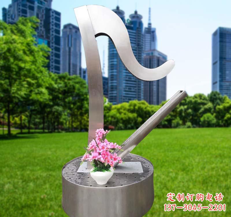 云南不锈钢竖琴雕塑艺术的精髓