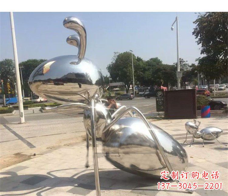 云南不锈钢蚂蚁雕塑艺术与自然的完美结合