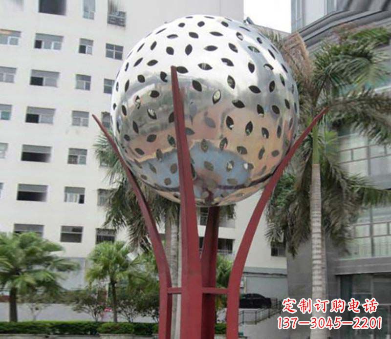 云南镂空树叶雕塑——给校园景观增添灵动之美