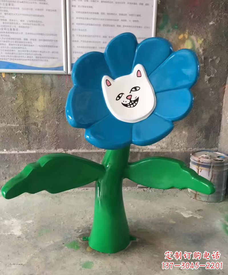 云南不锈钢装饰太阳花雕塑—给城市添彩