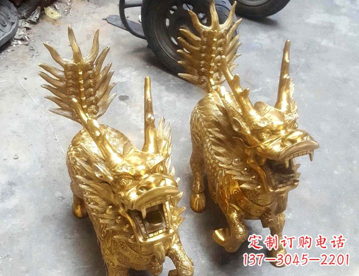 云南麒麟雕塑东方之瑰宝