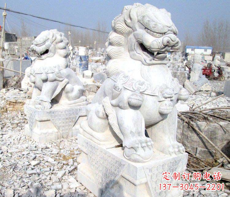 云南狮子雕塑一种神圣而古老的艺术