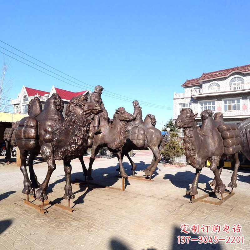 云南茶马古道骆驼队