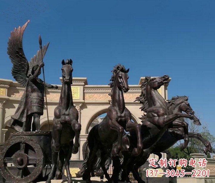 云南马雕塑引领全城欣赏