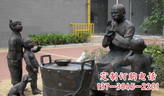 云南糖人雕塑温暖的童年回忆