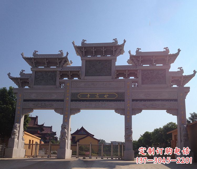 云南牌坊雕塑——传承民间艺术的精髓