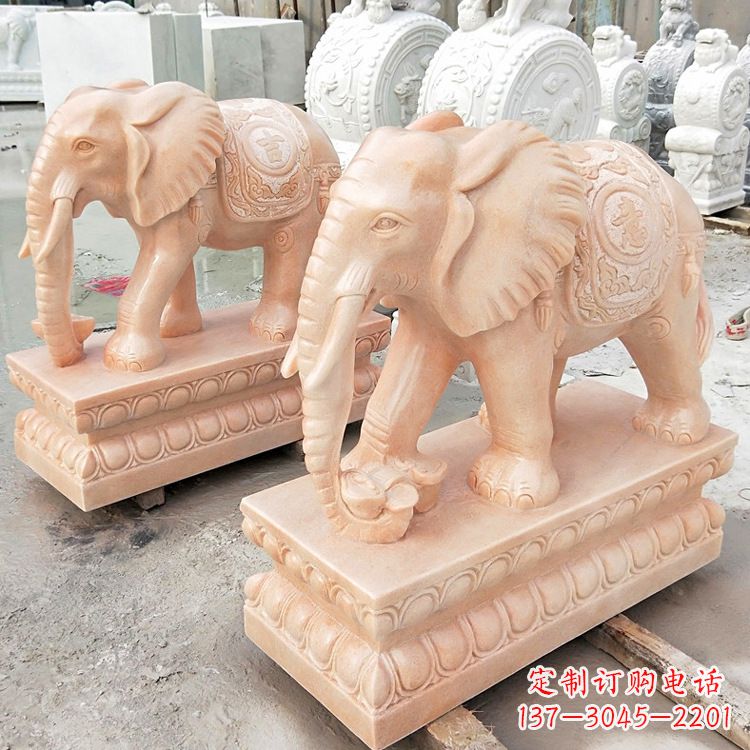 云南大象雕塑独特的艺术经典