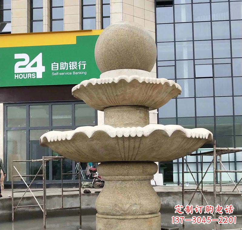 云南大理石风水球喷泉雕塑——振奋人心的艺术杰作