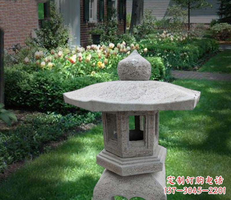 云南大理石宫灯雕塑