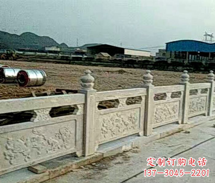 云南精美大理石栏板雕塑