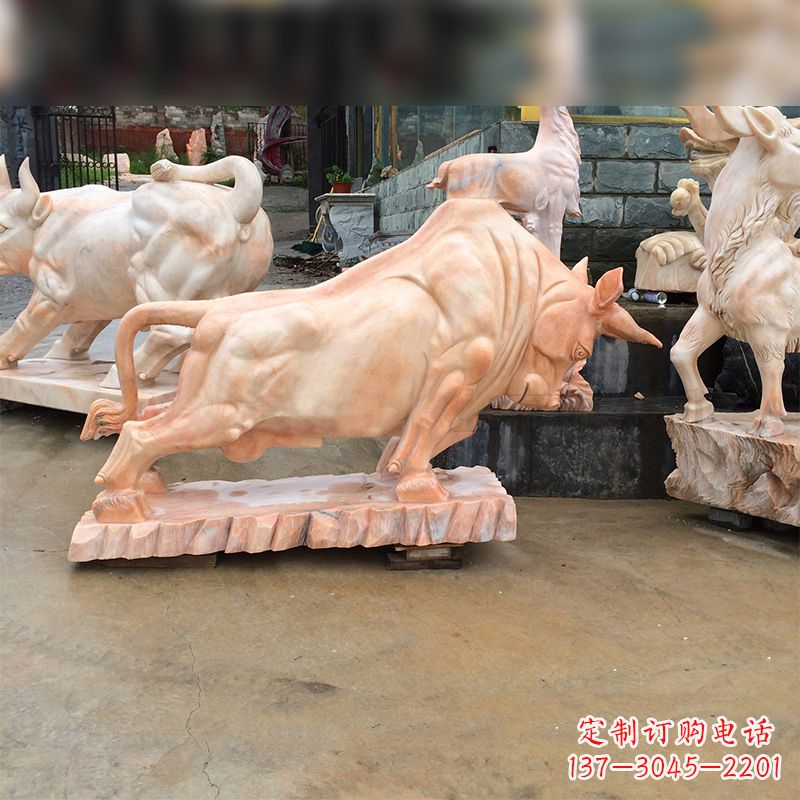 云南大理石动物雕塑
