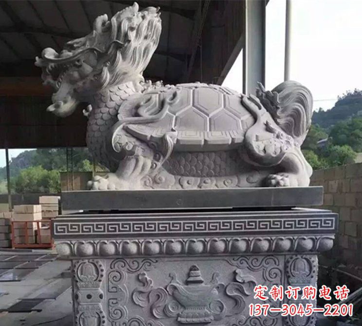 云南中领雕塑 | 手工制作大理石龙雕塑