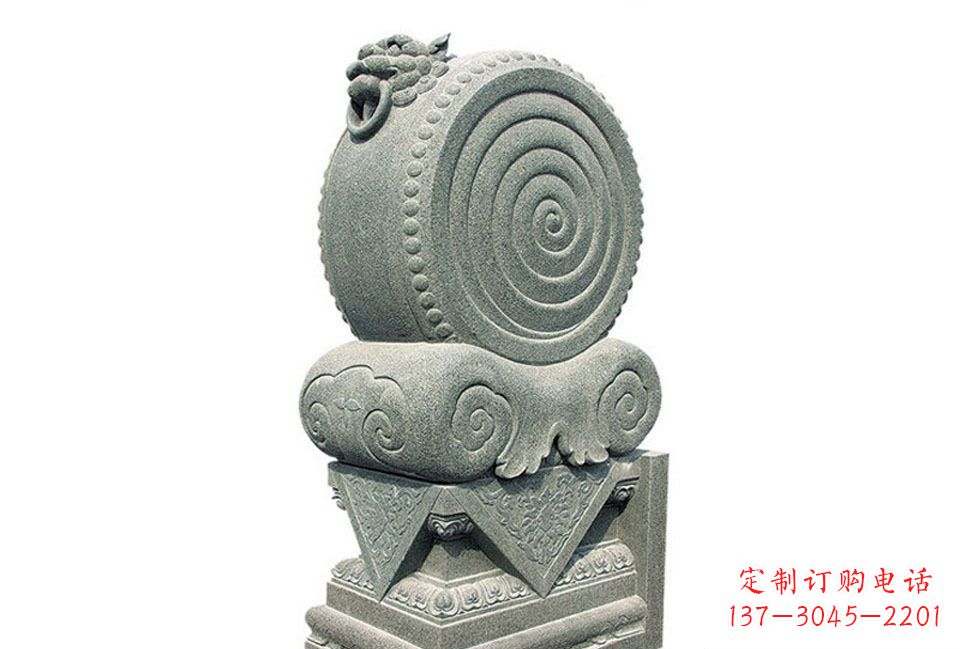 云南门墩招财石雕