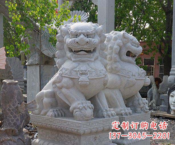 云南中领雕塑狮子雕塑定制