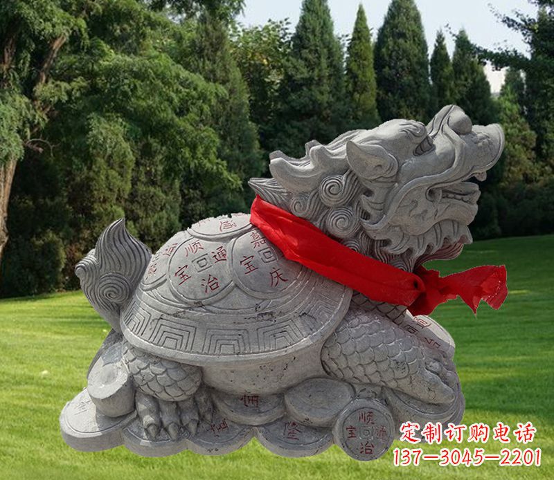 云南古典铜质龙雕塑