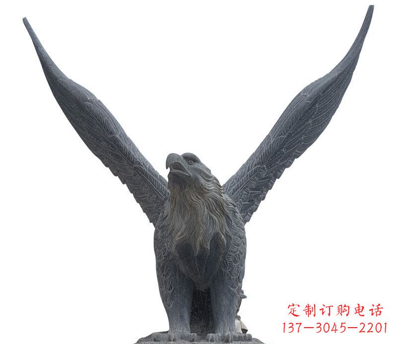 云南大理石老鹰雕塑