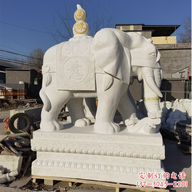 云南大象石雕——永恒传承