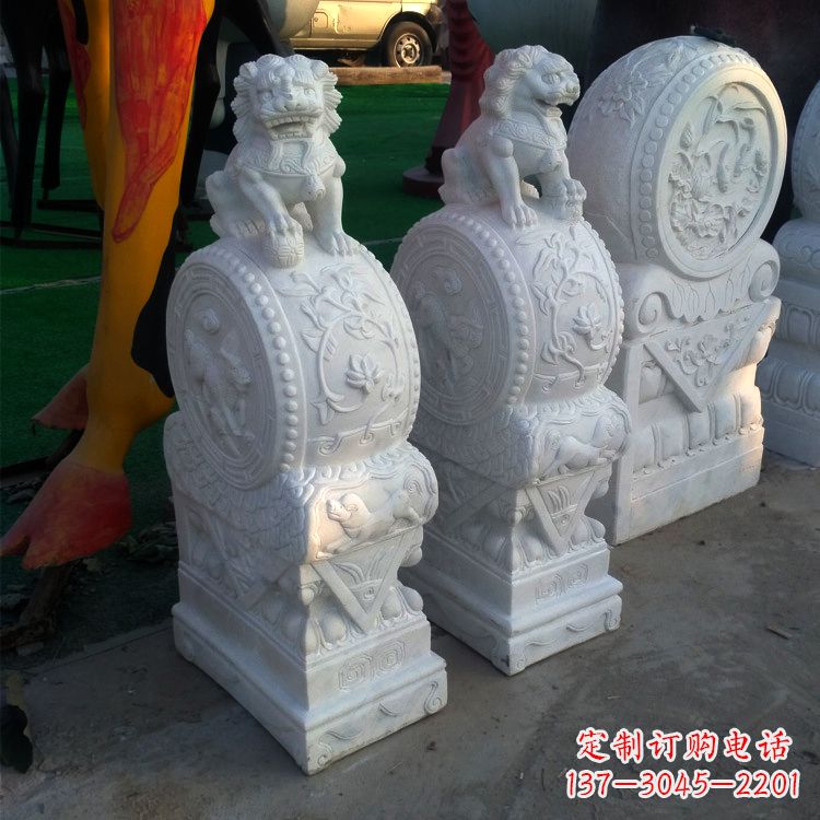 云南仿古门墩石雕塑,让您的家园更加精致