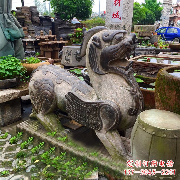 云南仿古貔貅石雕