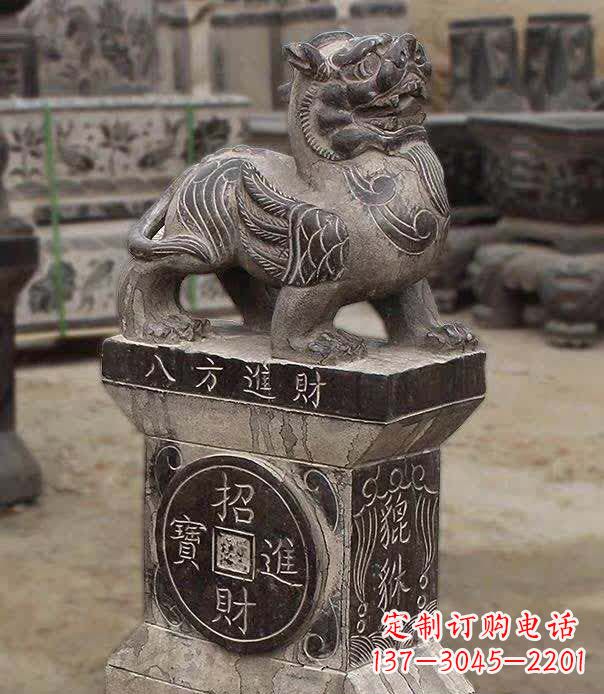 云南仿古石雕貔貅 雕塑,带您走进神秘的古代世界