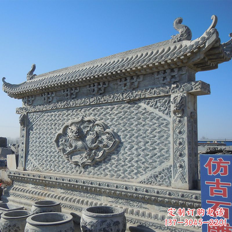 云南影壁石雕--让时光流转