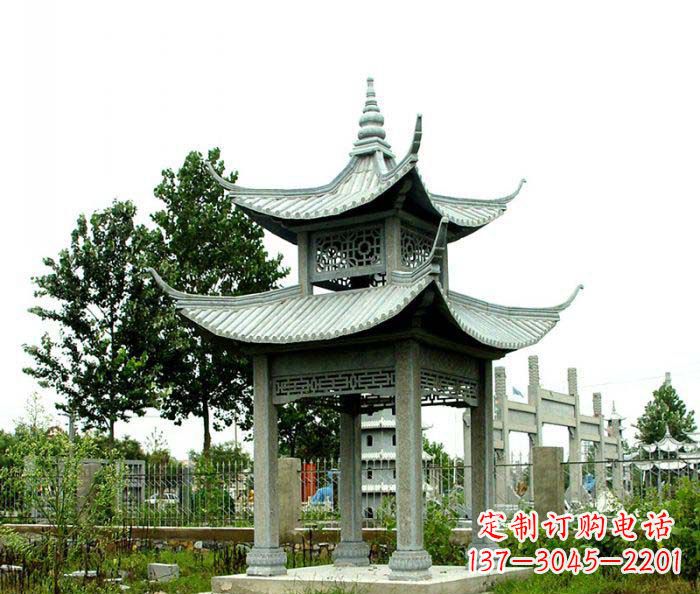 云南中领雕塑凉亭雕塑雕刻精美,展示经典