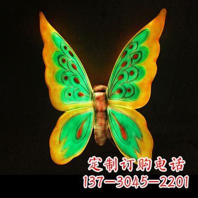 云南闪耀蝴蝶,精致灯光雕塑