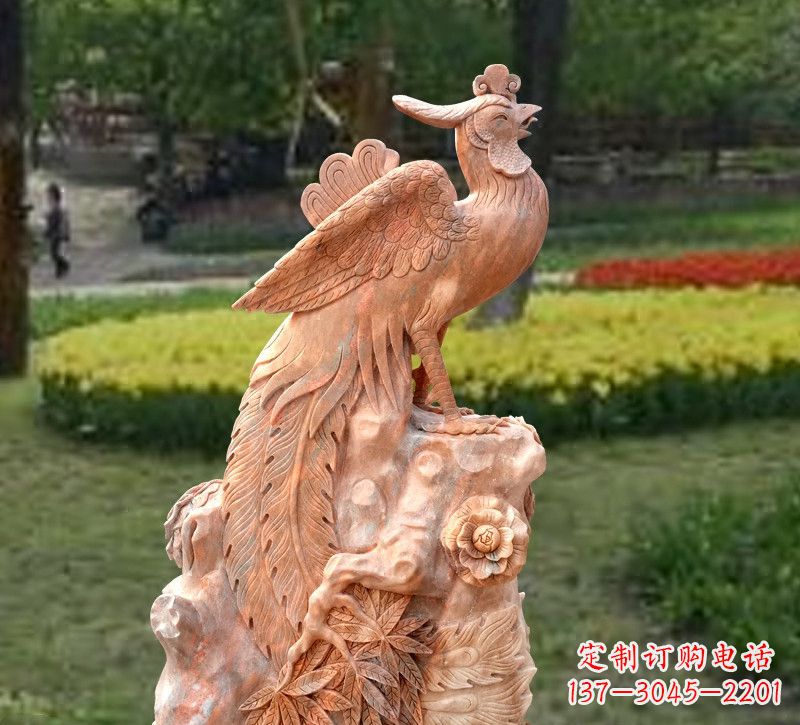 云南凤凰神鸟公园景观雕塑雕塑摆件