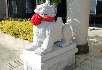 云南优雅的独角兽雕塑