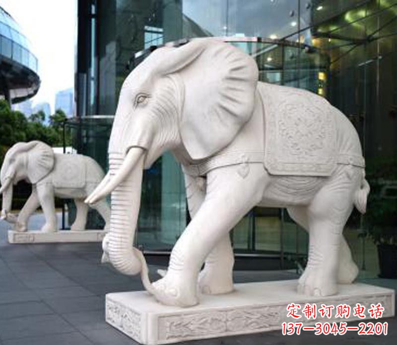 云南中领雕塑大象石雕,给您的公园一个气派