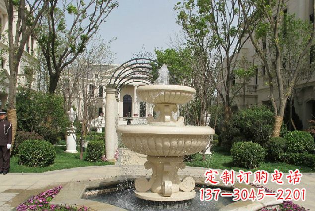 云南大理石喷泉石雕——把景观美学带入公园