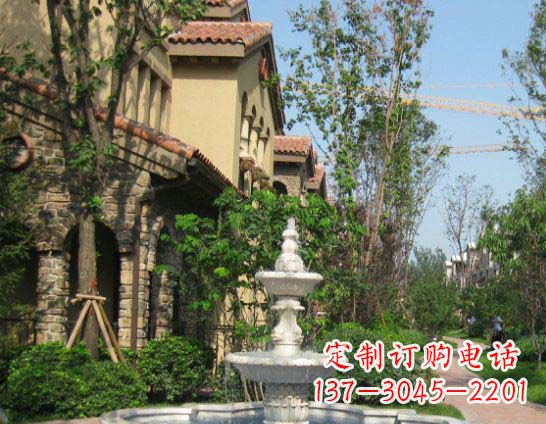 云南大理石喷泉雕塑