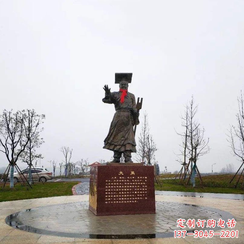 云南中领雕塑古之名人雕像 尽显传承精神