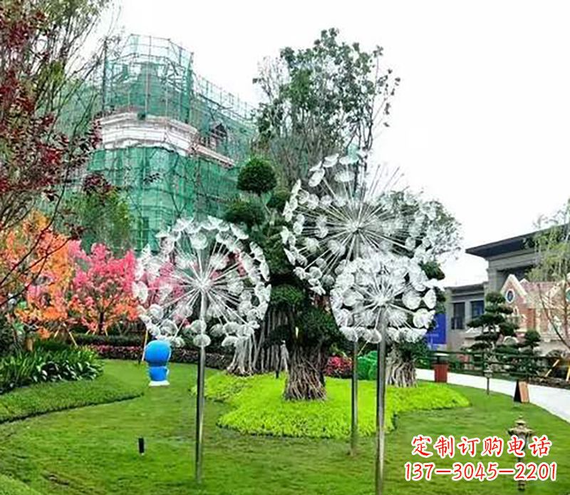 云南公园蒲公英雕塑