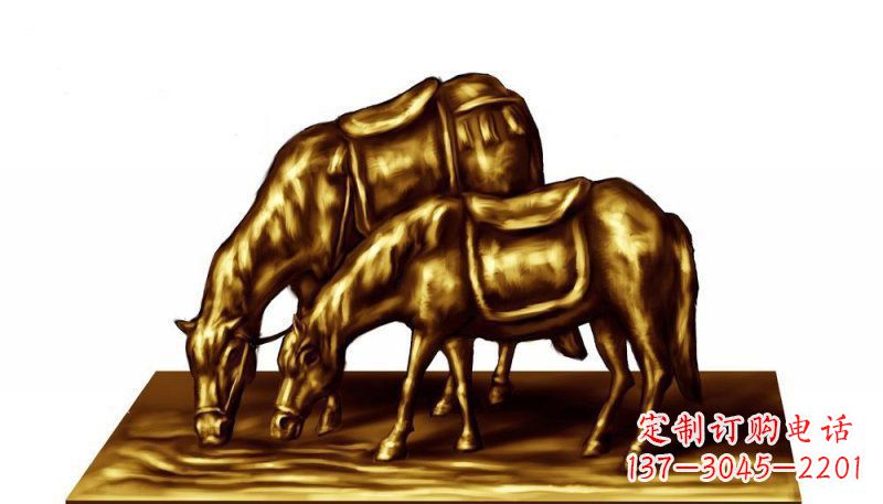 云南中领雕塑精美铜制动物雕塑